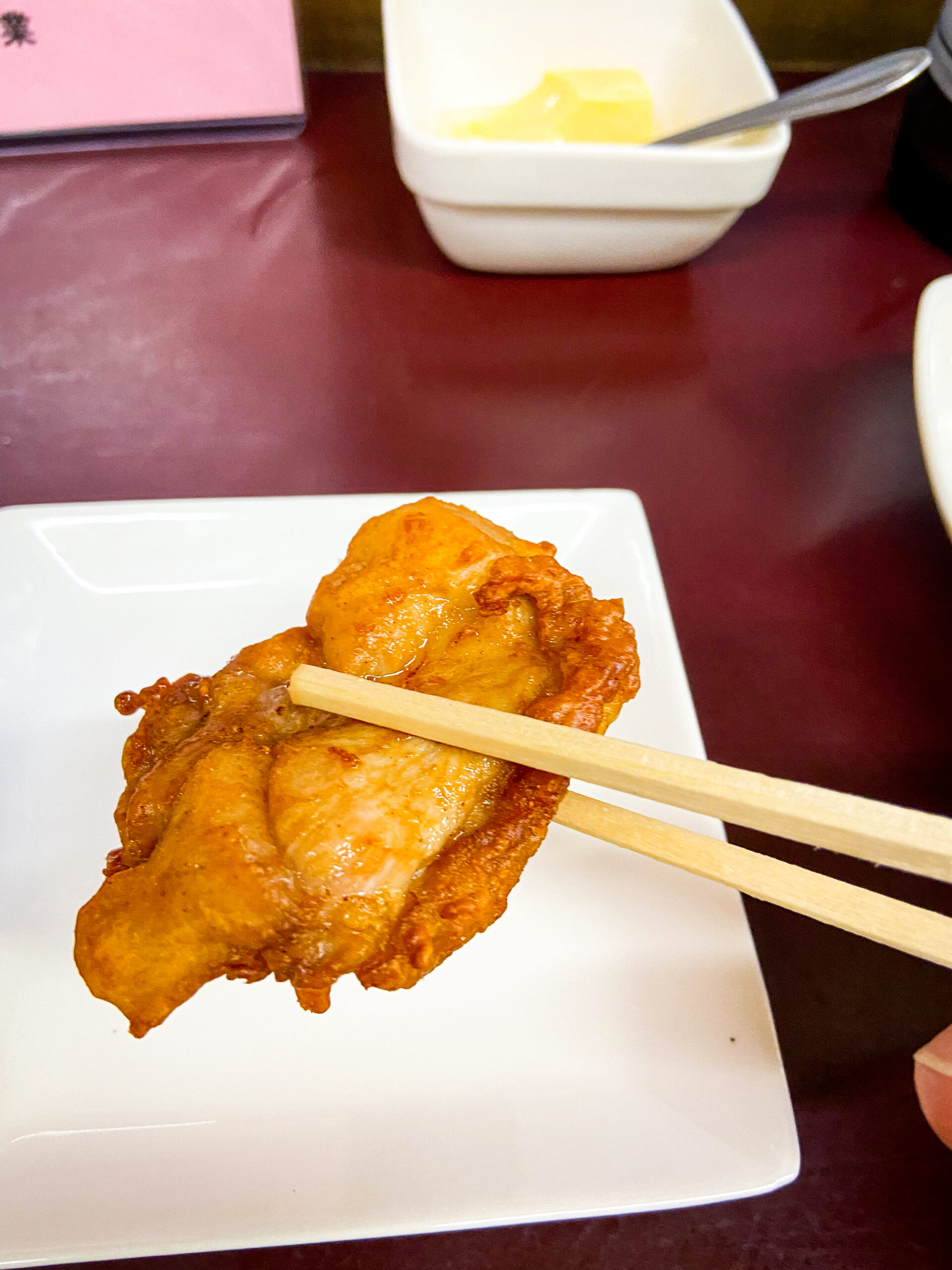 三光楼食堂の唐揚げ
