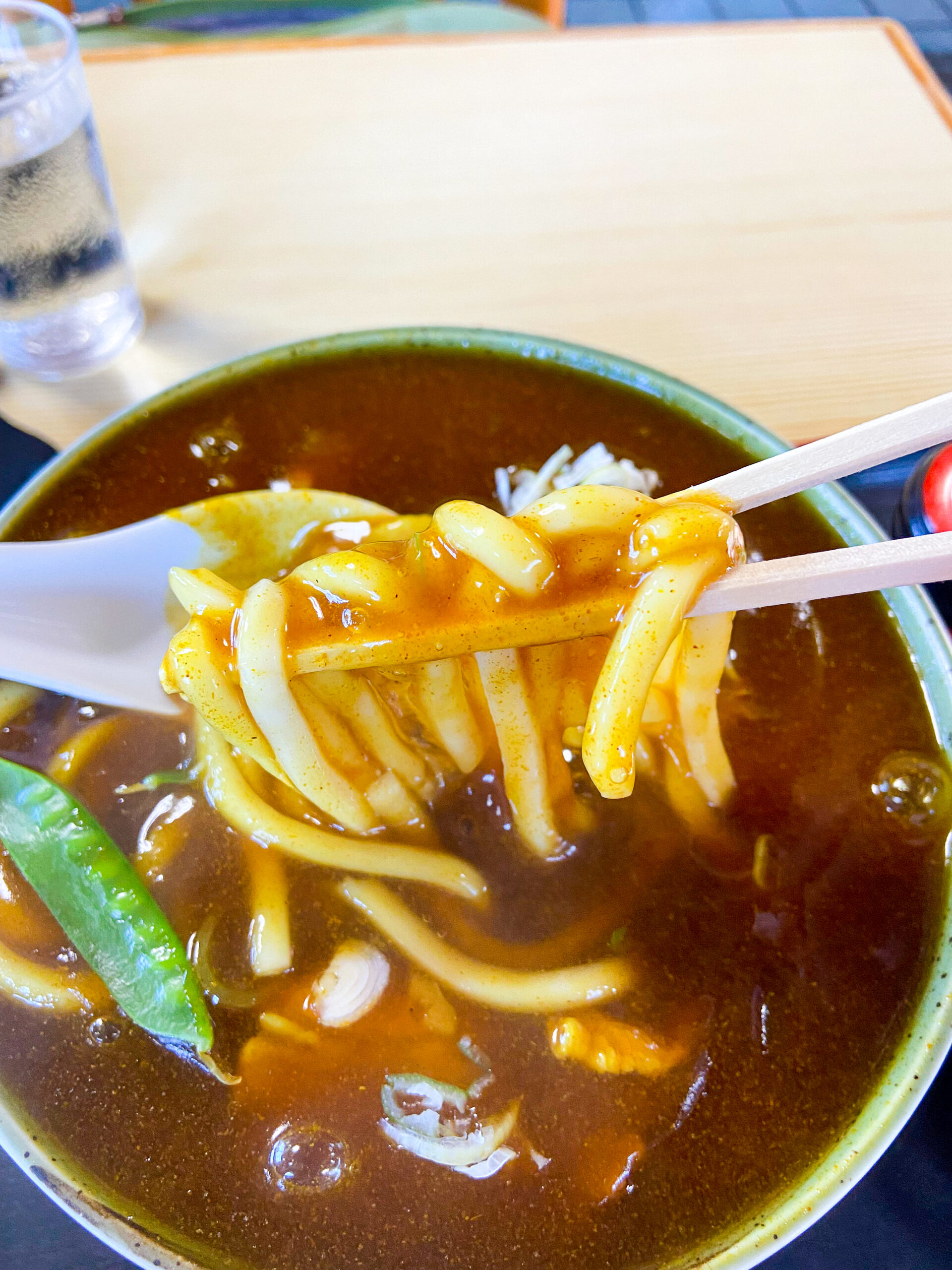 ほてい食堂のカレー南蛮に入ったうどん