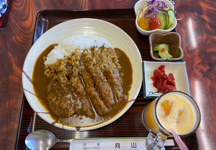 『カレーハウス向山』｜東伊豆・稲取で見つけたコスパ抜群のカレーランチ
