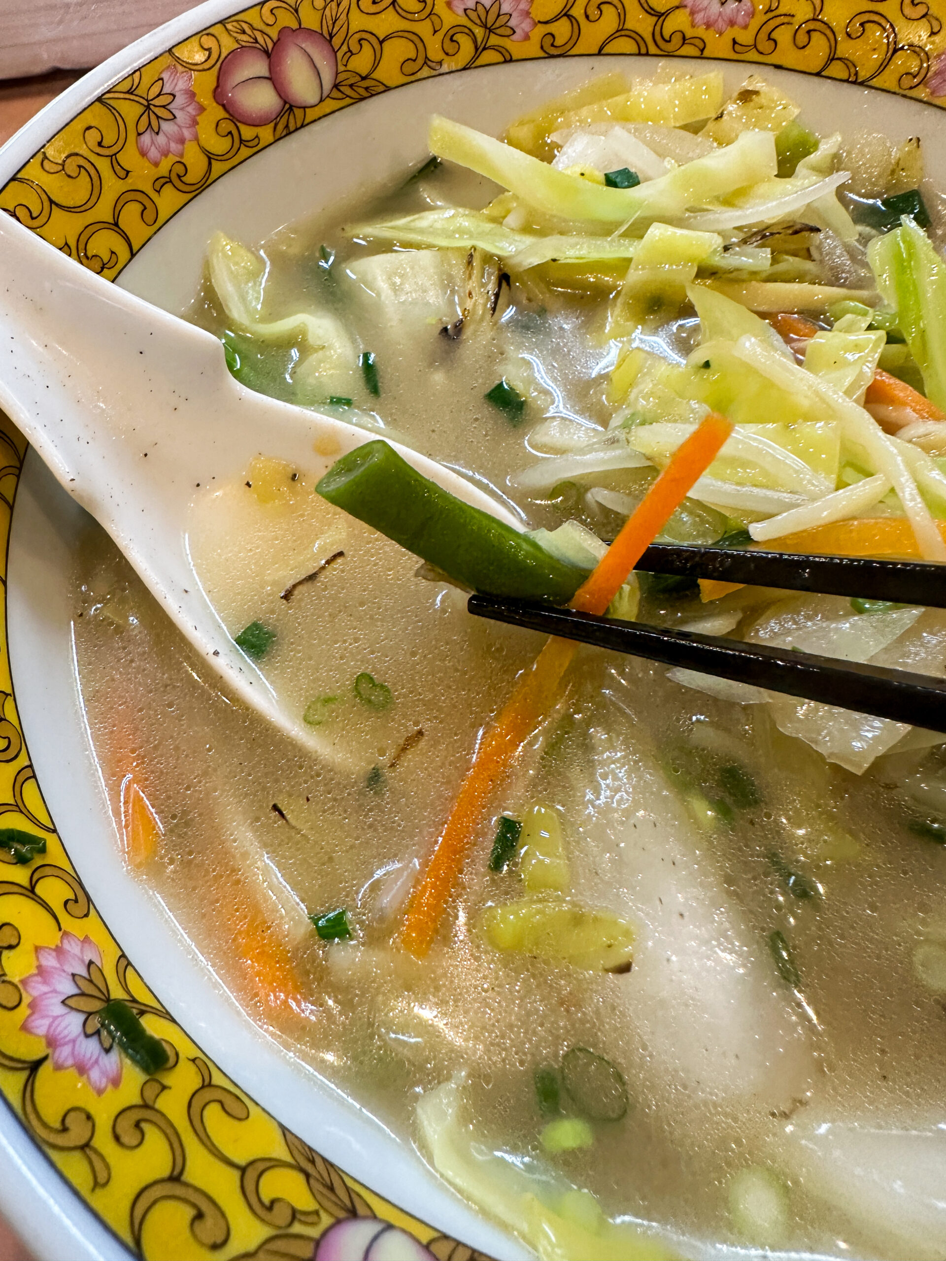 タンメン＆餃子（ハーフ）