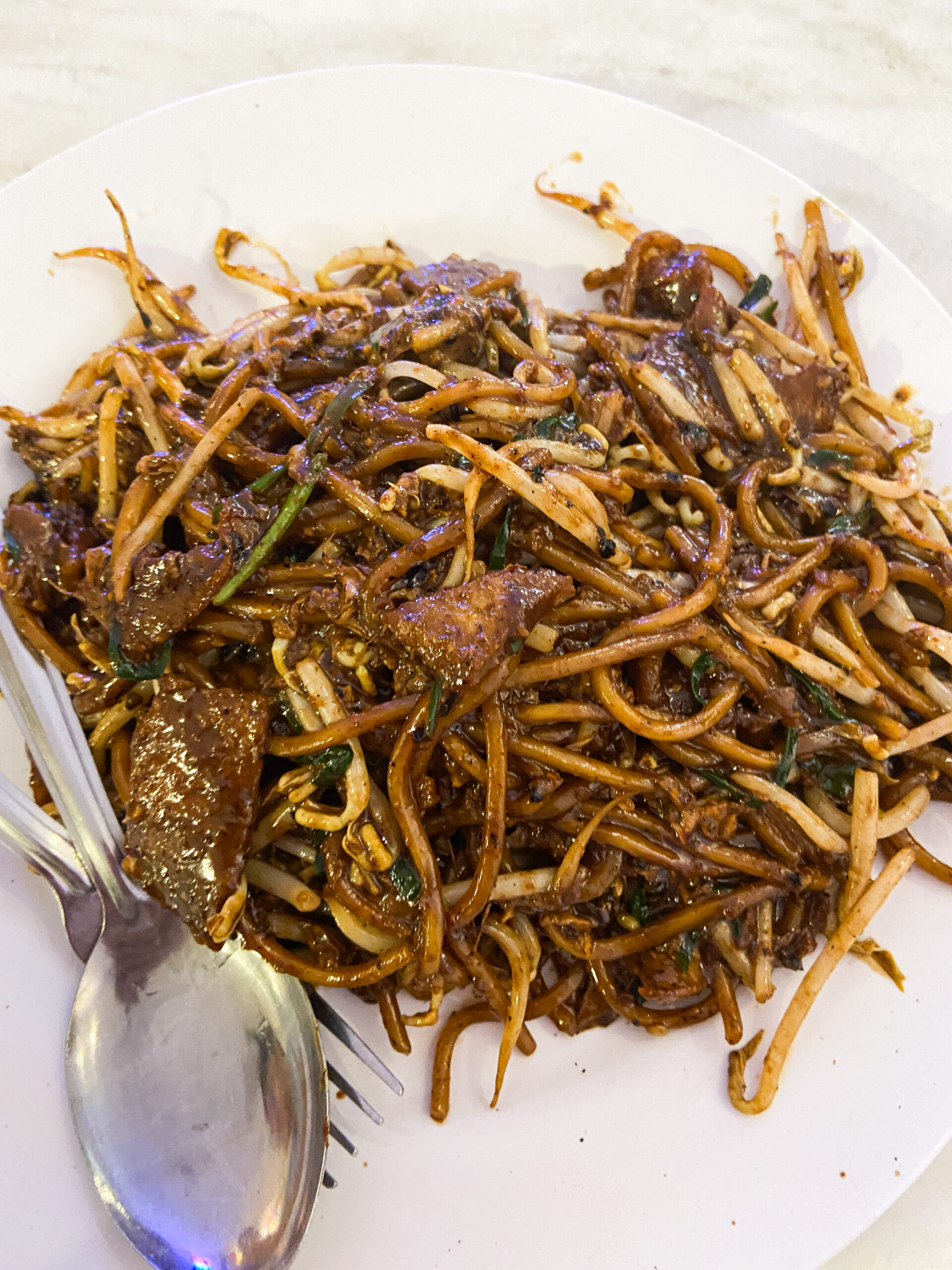 マレーシアのミーゴレンのチャイニーズバージョン『炒面(チャオミィエン)』