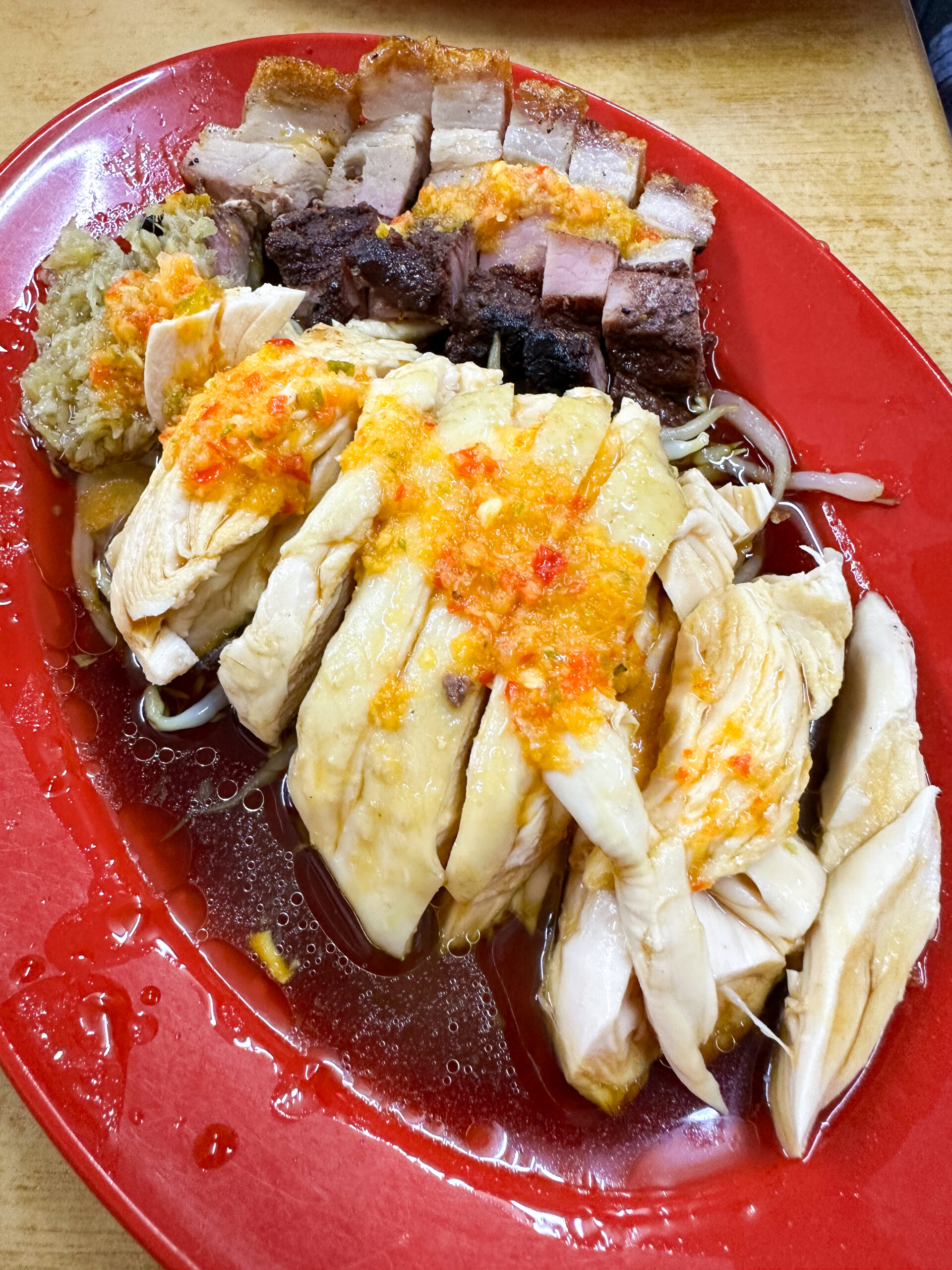 「マレーシア チキンライス チリソース