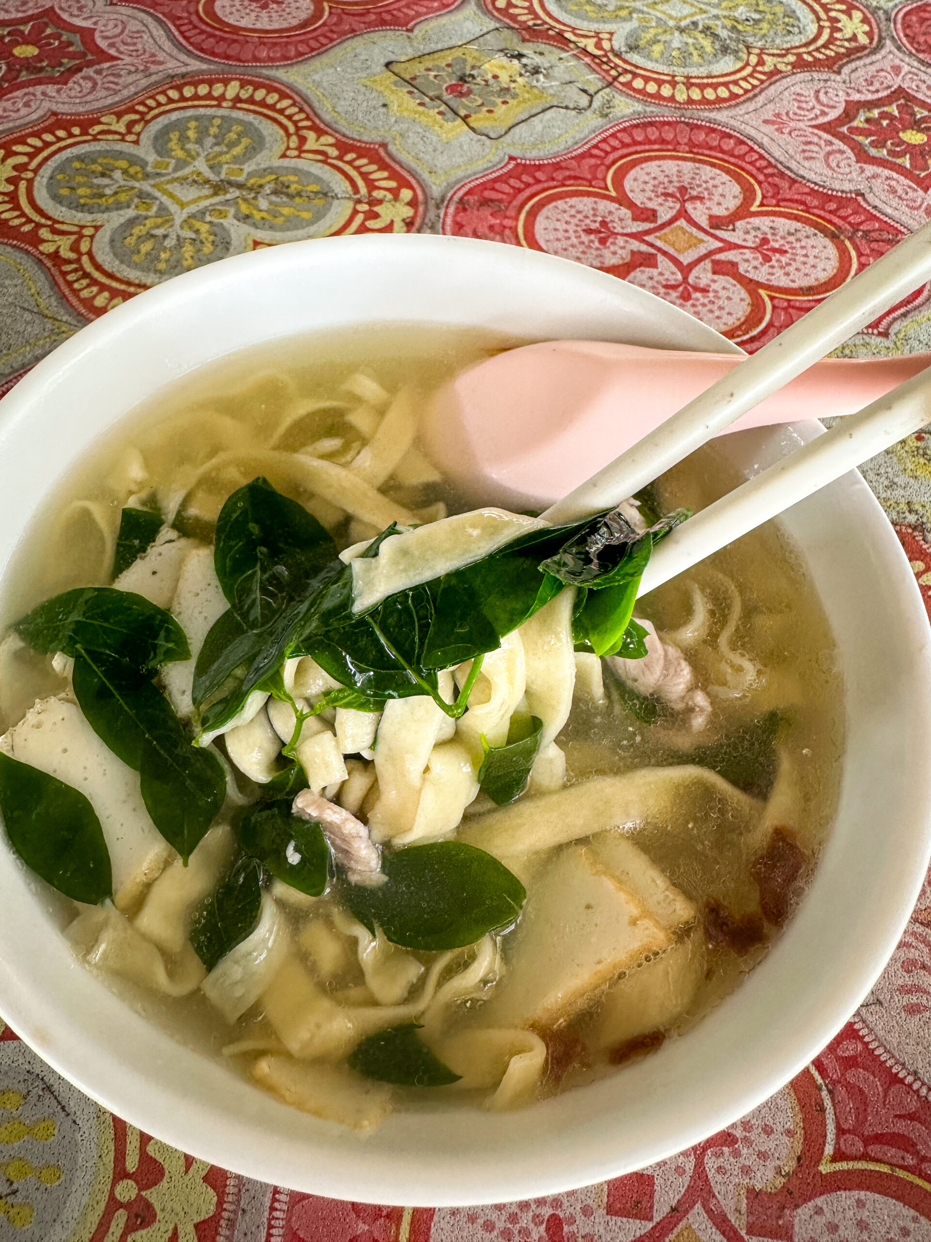 Bekokべコックの板面(バンミェン)のローカル食堂