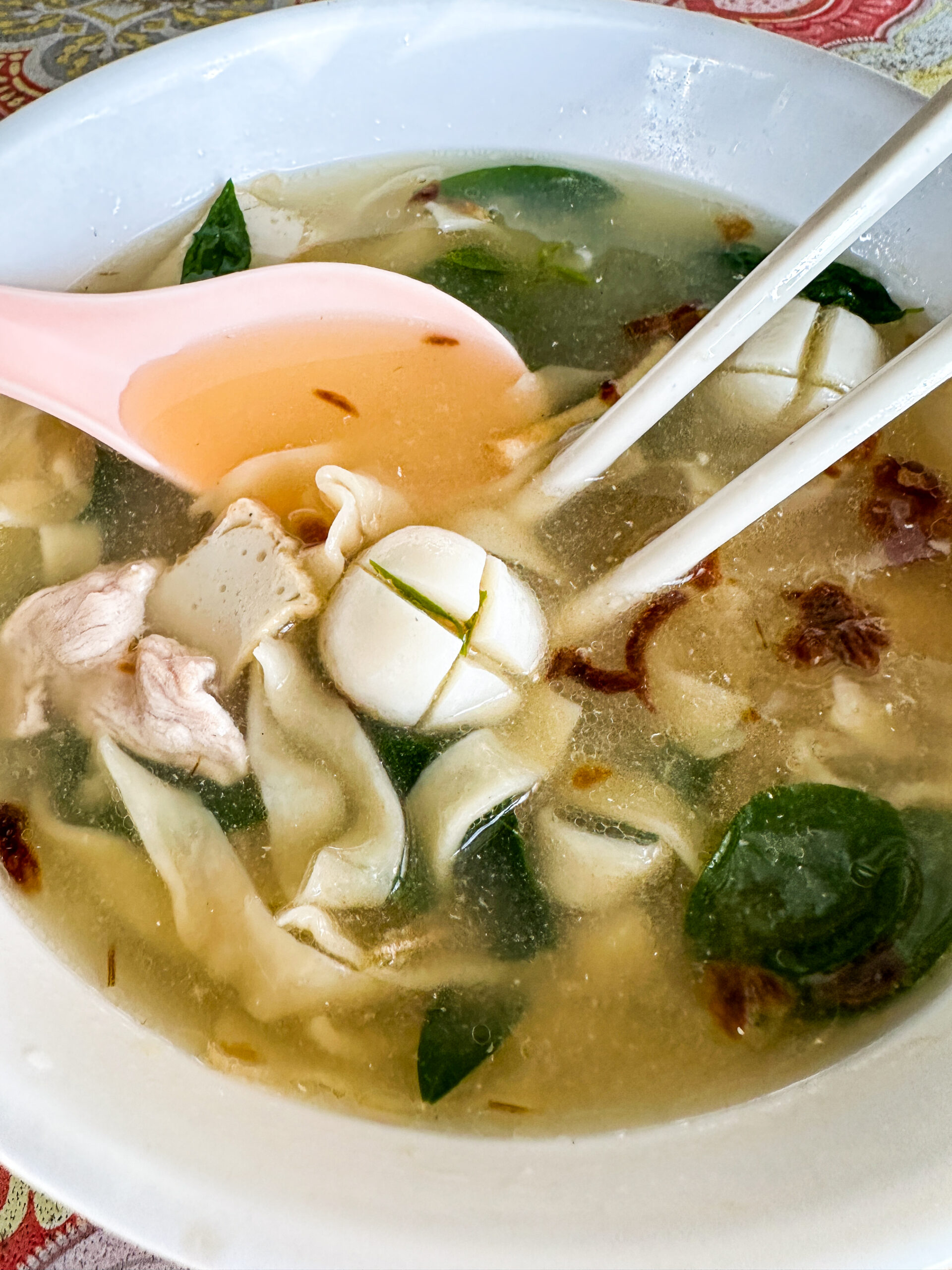 Bekokべコックの板面(バンミェン)のローカル食堂