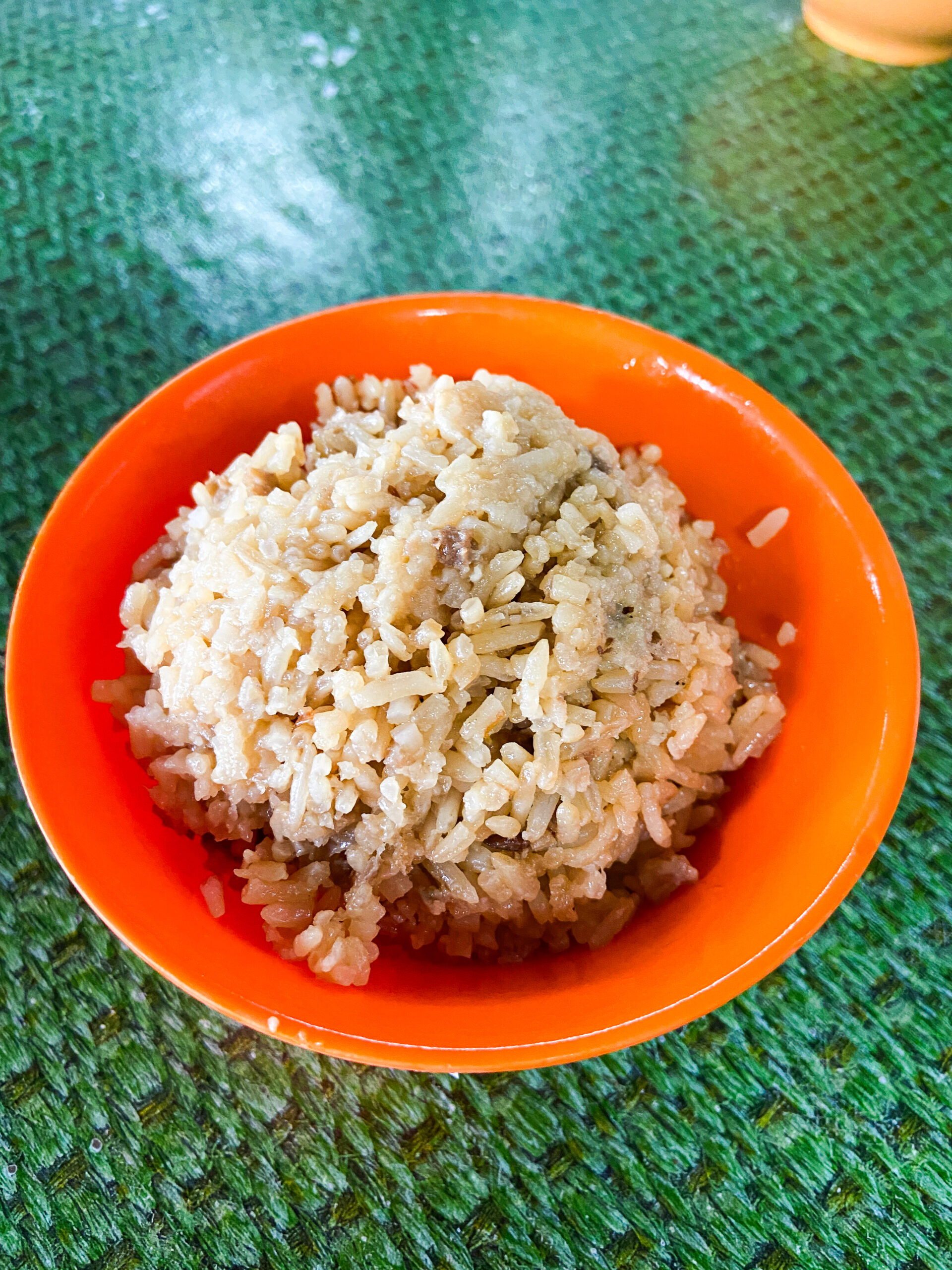 Segamat（セガマッ）の「家乐口福/中华肉骨茶（早市）」芋头饭 yùtou fàn（ヤム芋ご飯）