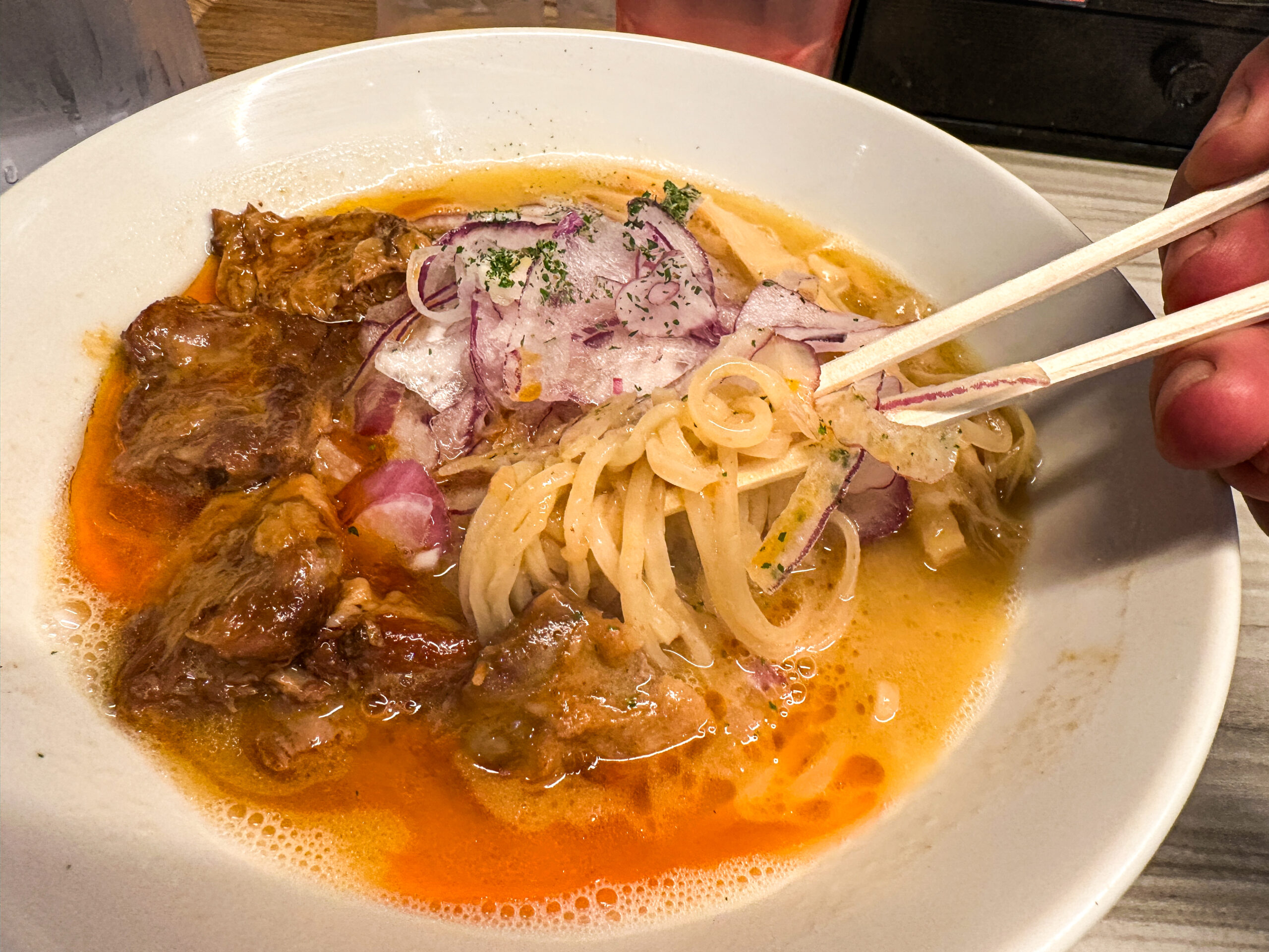 くりや製麺直売所のトロなんこつうっ鶏そば