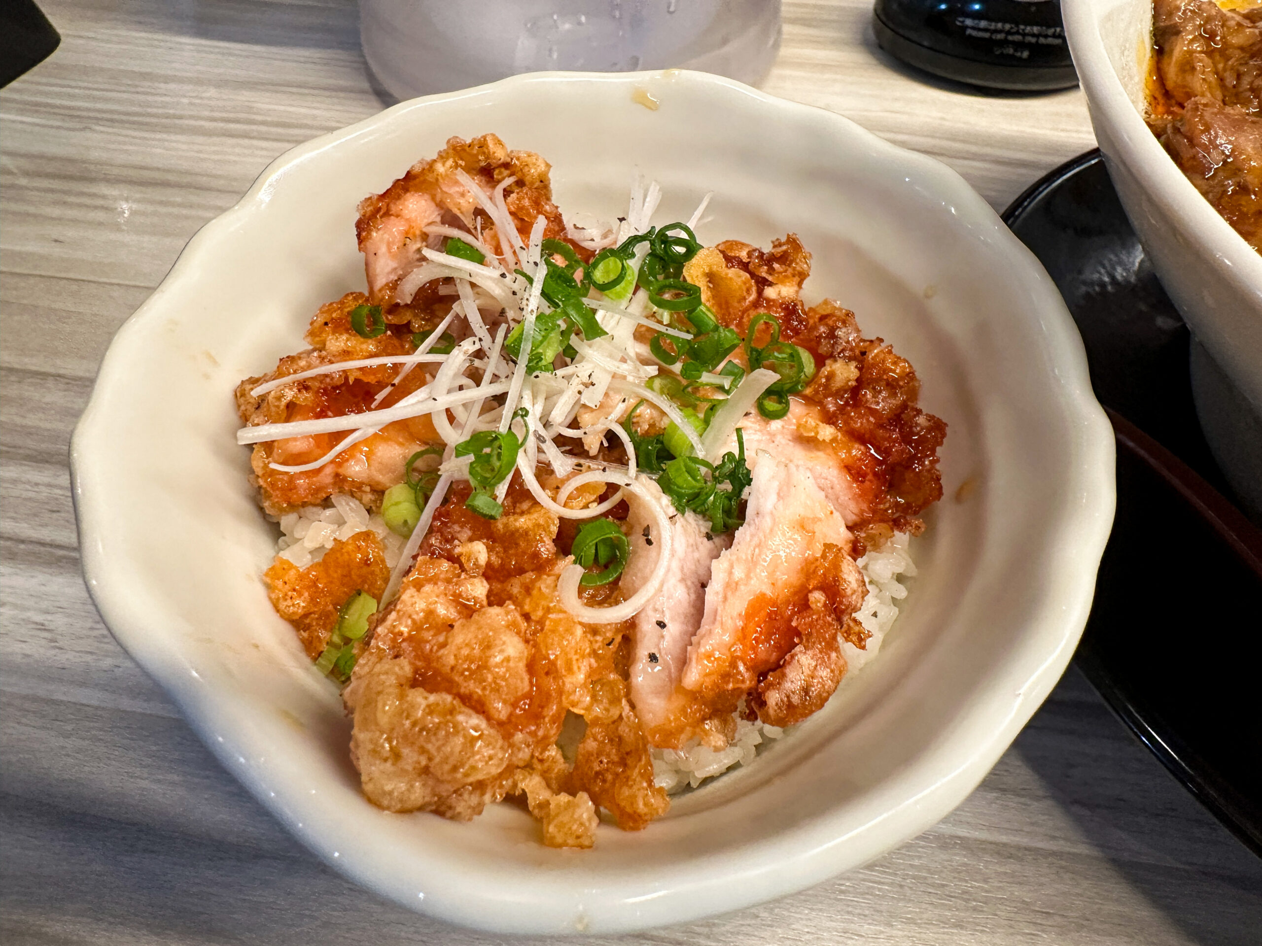 Dセット（➕くりから丼）