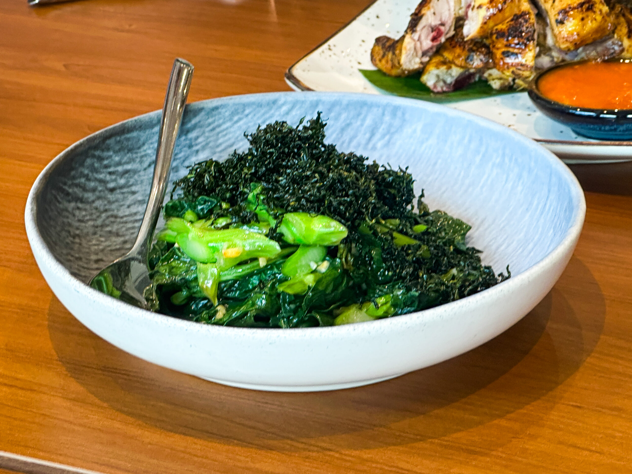 The TingKat Nyonya Restaurant
* マラッカ ニョニャ料理
Kailan Dua Rasa 野菜の炒め物