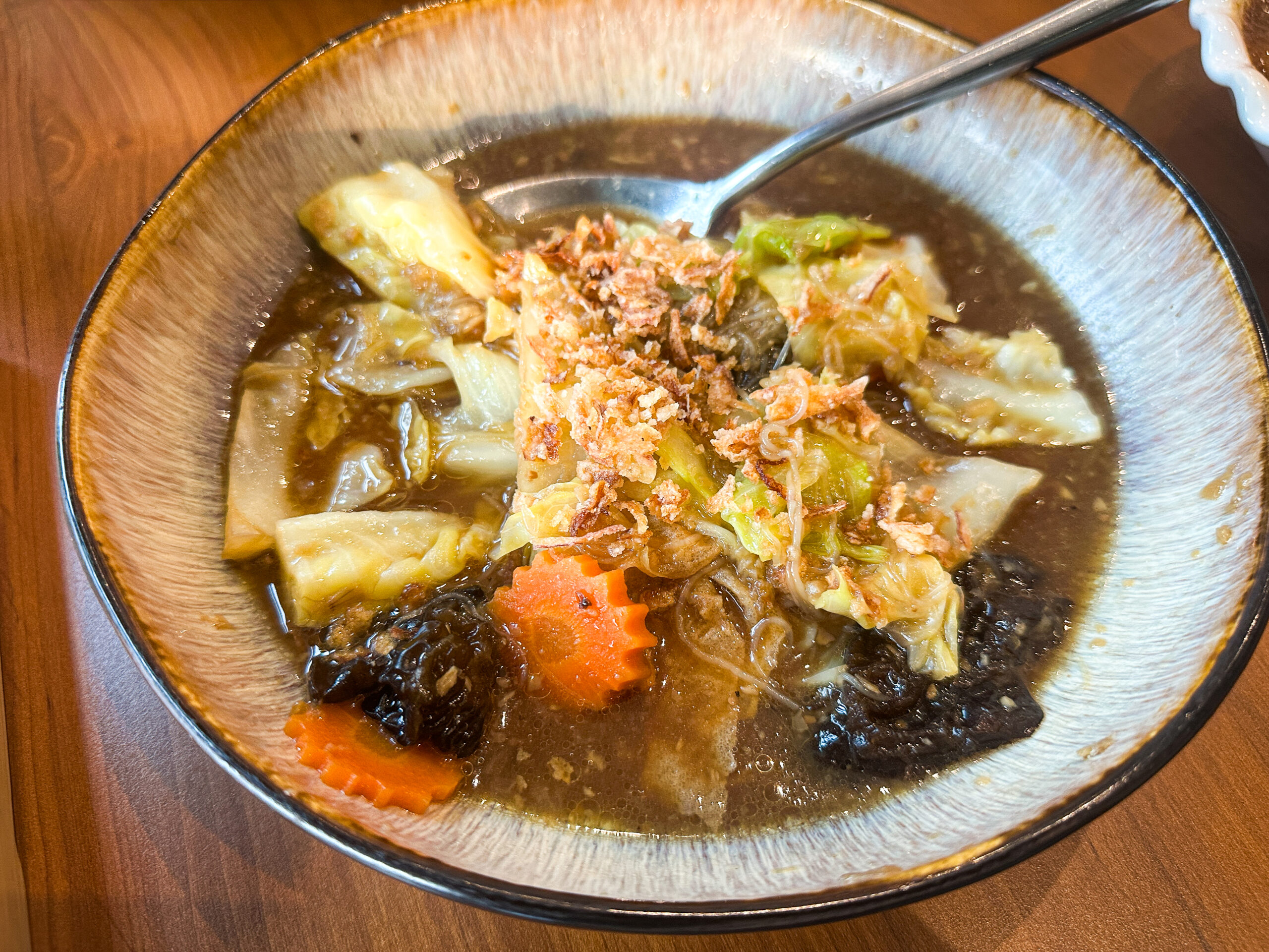 * マラッカ ニョニャ料理
「Tauhu Pok Sumbat」「Chap Chye」は福建語で「混ぜ合わせる野菜」