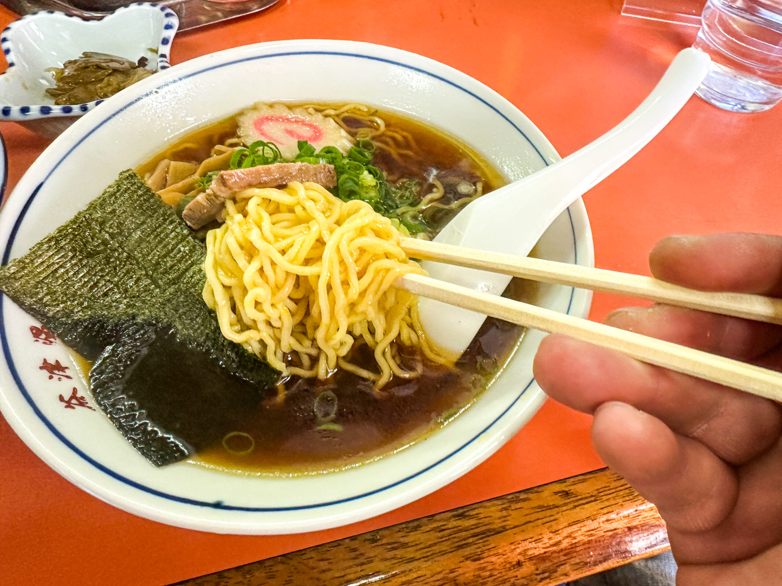 河津町 中華　一番　ラーメン
麺リフト