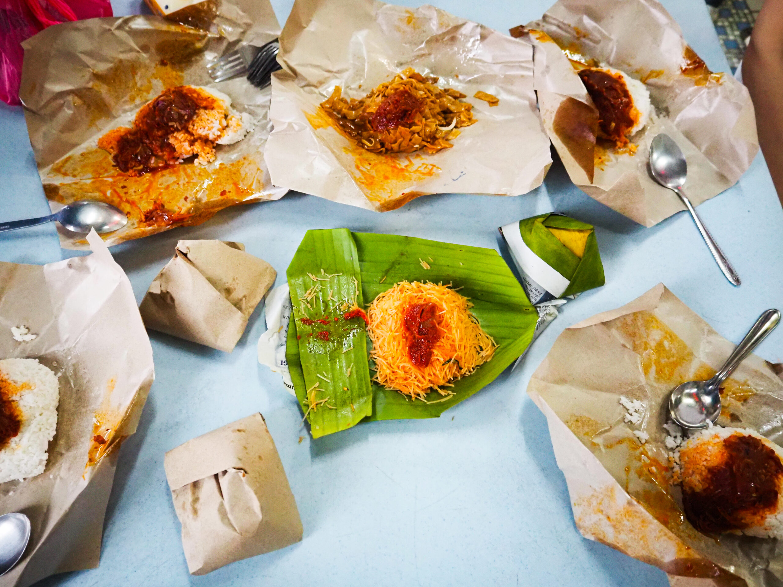 Labisの老舗コピティアムPeng Heong（品香）の朝食