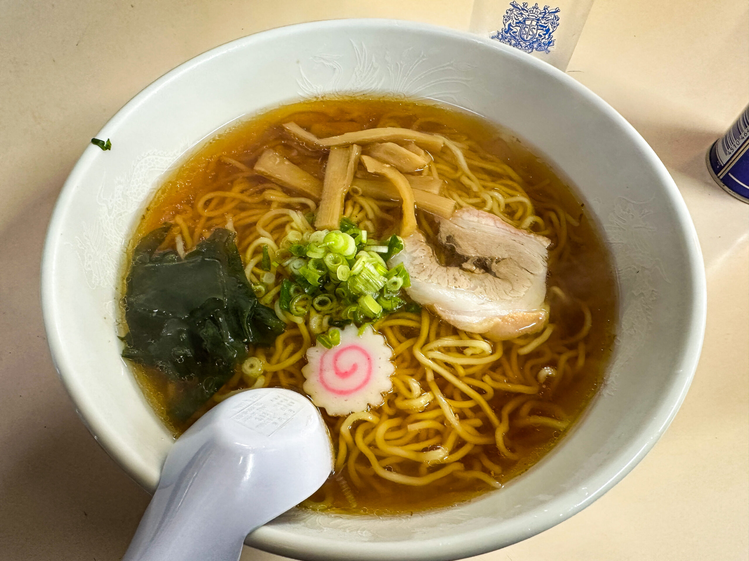 鈴竹食堂のラーメンとタンメンなどのメニュー