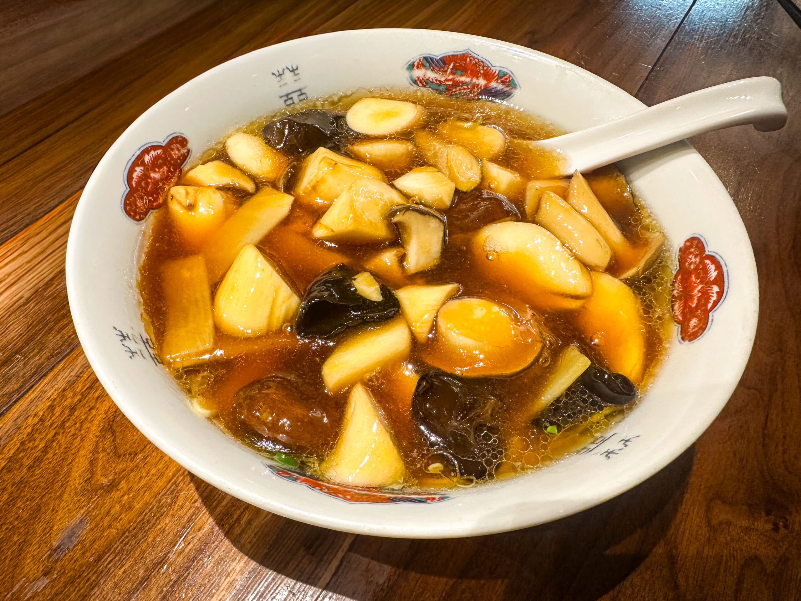 きのこのうま煮そば