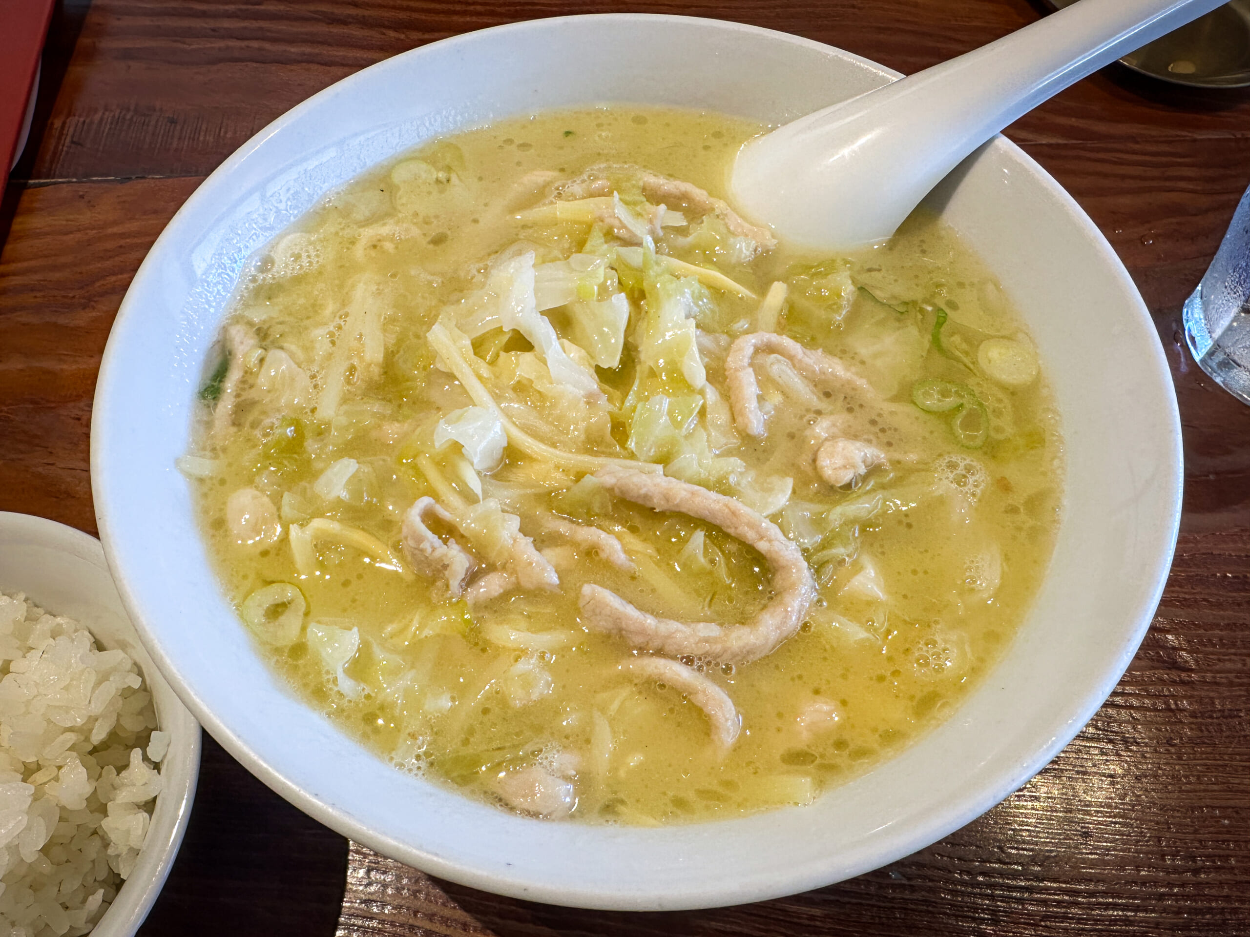豚肉とザワークラウトの旨煮そば